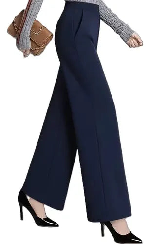 Pantalon Mujer Cintura Alta  Pt 21 Azul S