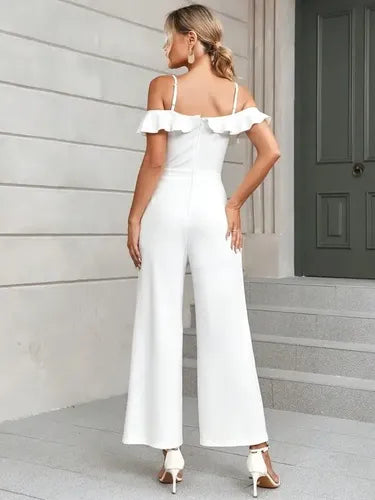 Entero Jumpsuit Mono Hombros Descubiertos El 199