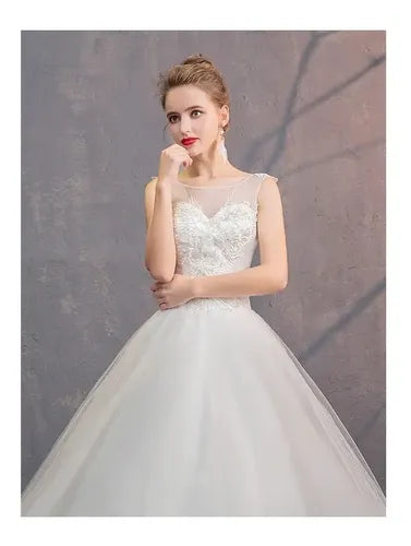 Vestido De Novias Tipo Princesa Nf 05