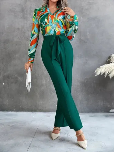 Entero Jumpsuit Mono Fiesta Estampado El 139