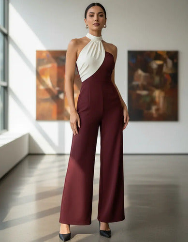 Entero Mujer Jumpsuit Mono Negro Fiesta  El 230