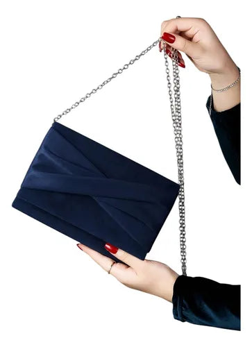 Cartera Brillos Fiesta Coctel Día Noche Clutch Mano Ct 03
