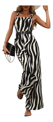 Entero Jumpsuit Mono Overol Jardinera El 142
