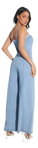 Jumpsuit Largo de Mezclilla Denim - vista 30