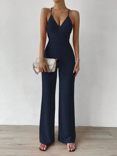 Entero Jumpsuit Mono Fiesta Espalda Descubierta El 105