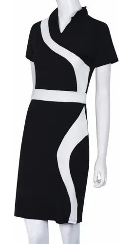 Vestido Negro Formal Ajustado Modelo Va 189