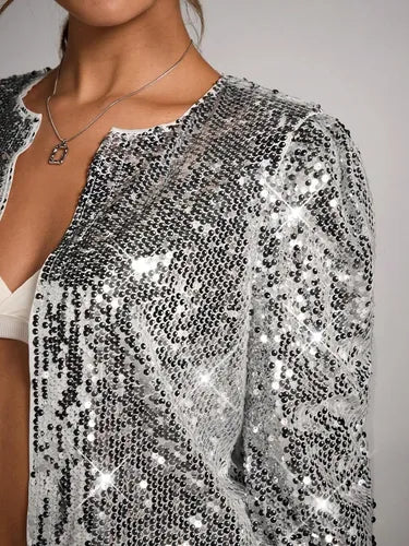 Blazer Manga Larga Tapado Bolero Bb 33