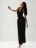 Pantalon Ancho Y Top Traje Mujer  Enterito El 227