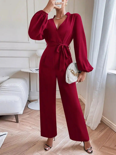 Entero Jumpsuit Mono Manga Larga El 159